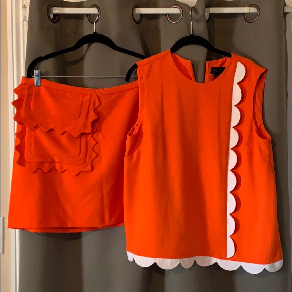 Authentic Victoria Beckham matching Skirt & Tank